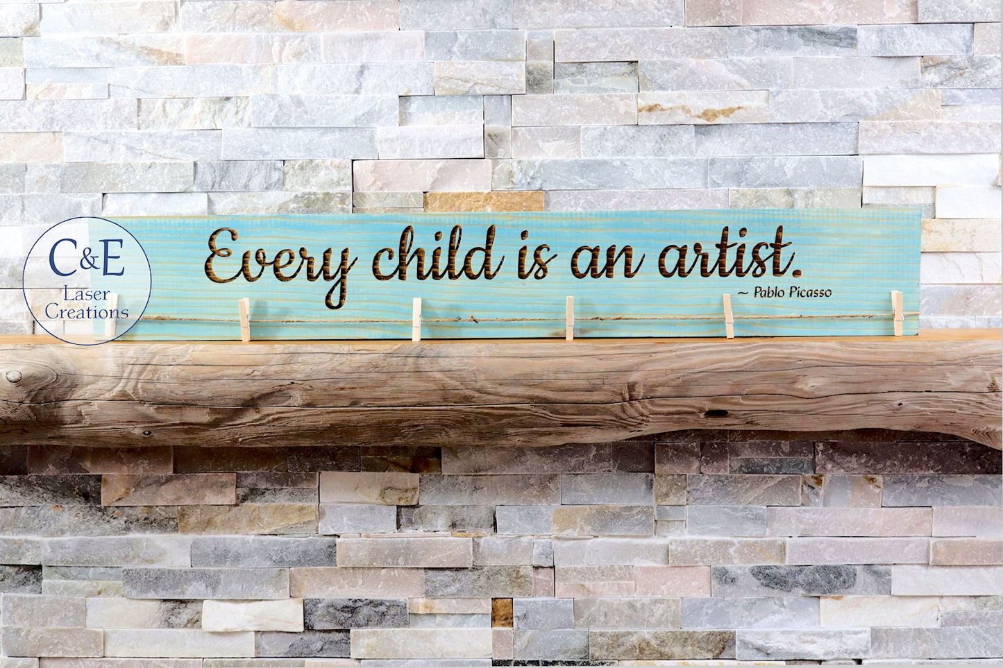 Picasso Kid's Art Display