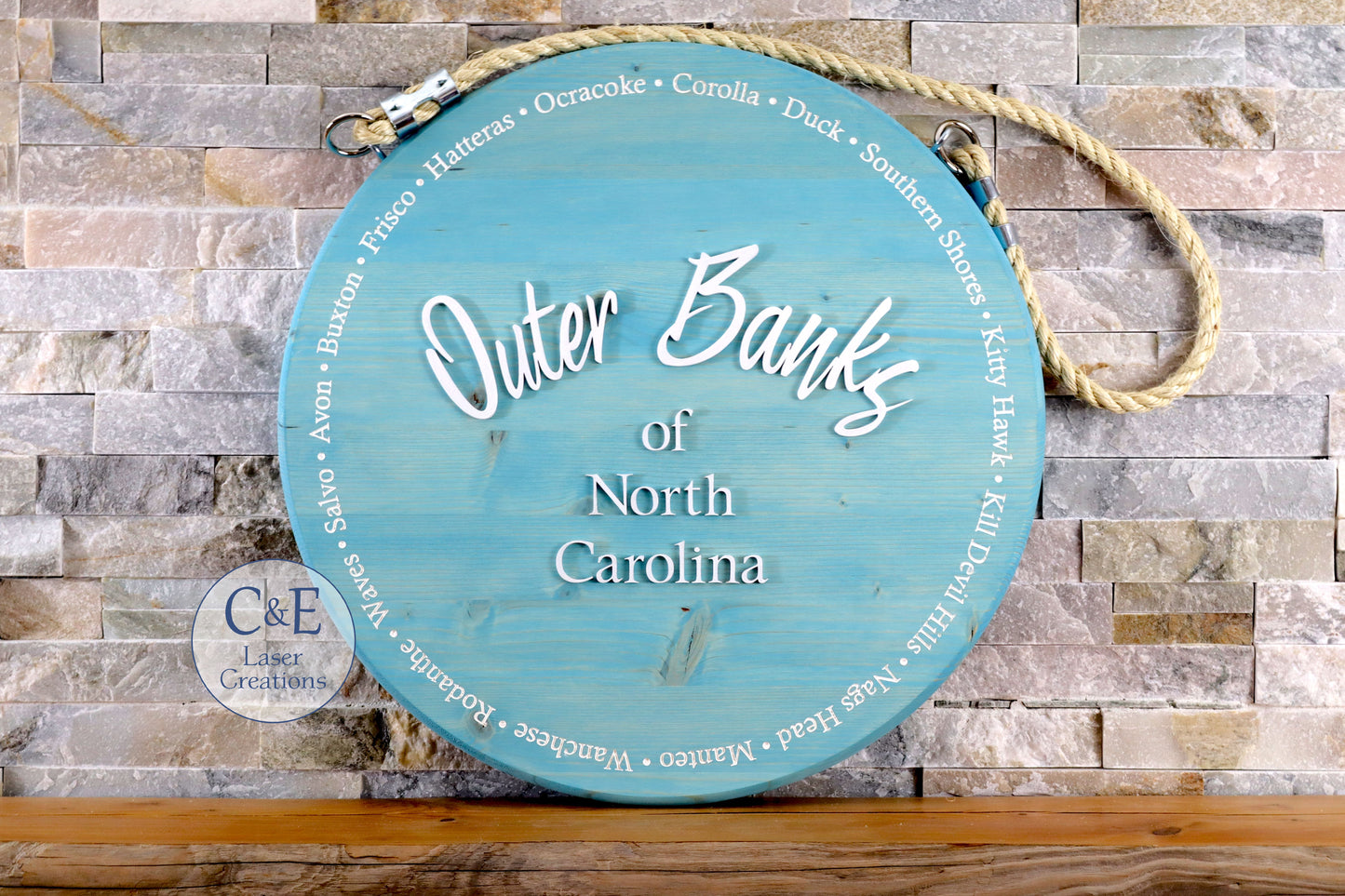 Custom Hanging Round Sign