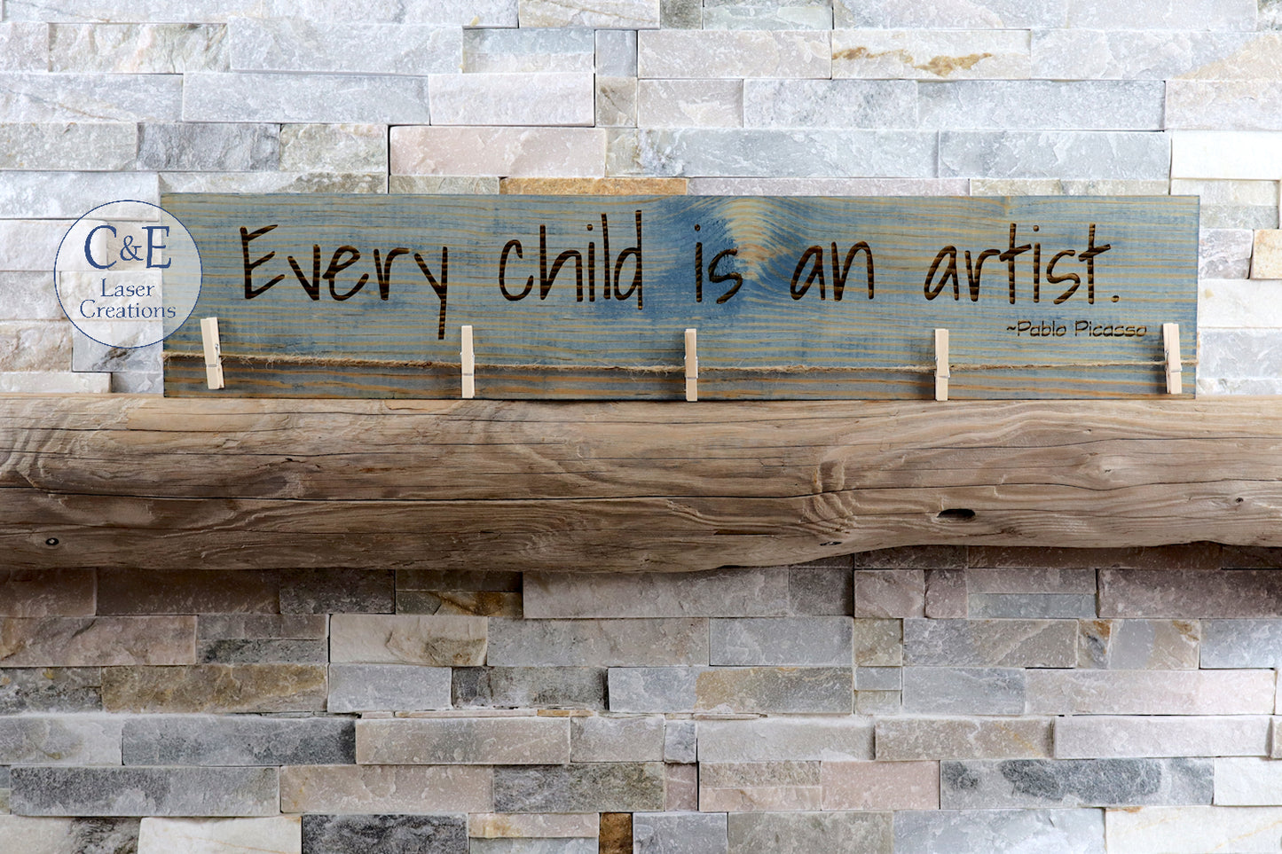 Picasso Kid's Art Display