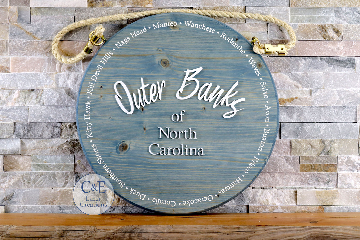Custom Hanging Round Sign
