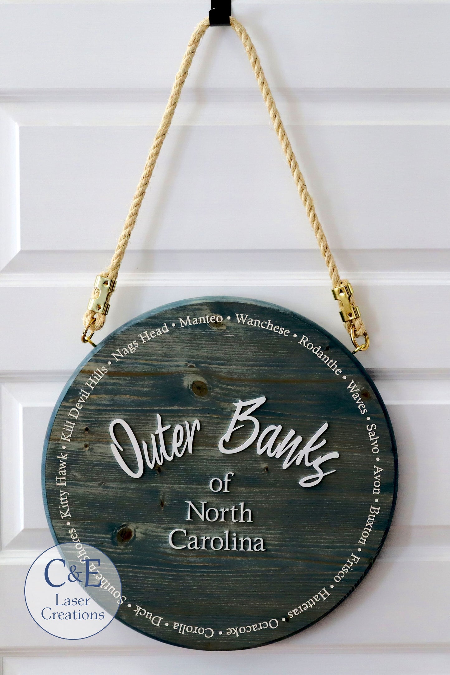 Custom Hanging Round Sign