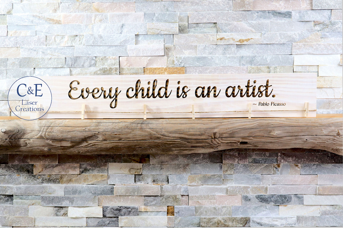 Picasso Kid's Art Display